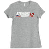 stewart colbert '12 Ladies Fitted T-Shirt