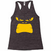 angry gorilla face Racerback Tank