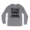 Just One More Chicken I Promise Long Sleeve Shirts
