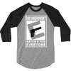 second amendment rated e for everyone 3/4 Sleeve Shirt