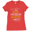 i am an april women Ladies Fitted T-Shirt