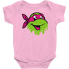 raph   tmnt facemelt Baby Onesie