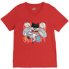 playing games V-Neck Tee