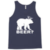 new bear deer beer funny Tank Top