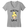 The Orijinal Topknot Tinkerbell, Tinkerbell Women's V-Neck T-Shirt