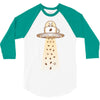alien coffee invasion 3/4 Sleeve Shirt