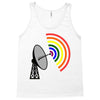 gaydar gay rainbow radar Tank Top