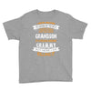 Super Cool Grandson Of A Freaking Awesome Grammy Youth Tee