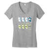 kitten of death Women's V-Neck T-Shirt