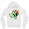 poison heart Zipper Hoodie