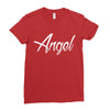 angel Ladies Fitted T-Shirt