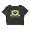 when they go low, we get high Crop Top