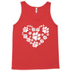 cat love paw Tank Top