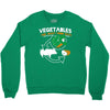vegetables are what food eats Crewneck Sweatshirt