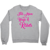 this mom hugs kiss es Crewneck Sweatshirt