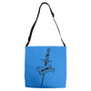 valar morghulis Adjustable Strap Totes