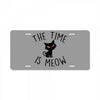 Meow License Plate