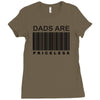 dads are priceless   dad t shirt Ladies Fitted T-Shirt