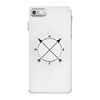 Compass Whit Circle iPhone 7 Case
