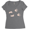 Guess What? - Baby Inside Women's Triblend Scoop T-shirt