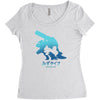 mega water Women's Triblend Scoop T-shirt