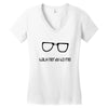 nerd 1 Women's V-Neck T-Shirt