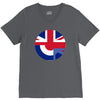 mod union jack, ideal gift, birthday present V-Neck Tee