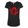 metal gear solid Maternity Scoop Neck T-shirt