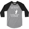 so good with my rod i make fish come 3/4 Sleeve Shirt