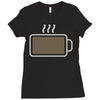 fully charged Ladies Fitted T-Shirt