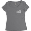 Human Women's Triblend Scoop T-shirt