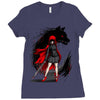 red revenge Ladies Fitted T-Shirt