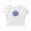 glib phrase Crop Top
