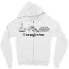 i'm a simple woman Zipper Hoodie