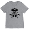 retro pirate V-Neck Tee