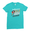 gold rush Ladies Fitted T-Shirt