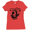 penguin pilot Ladies Fitted T-Shirt