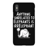 anything unrelated to elephants is irrelephant iPhoneX