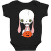 skull bunny Baby Bodysuit