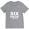 six pack coming soon mens V-Neck Tee