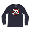 comic skull Long Sleeve Shirts