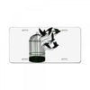 breaking through to freedom License Plate