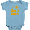 hab sosli' quch! klingon funny geek nerd sci fi alien conventions shir Baby Onesie