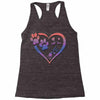 perfect dog love Racerback Tank