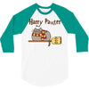 Pusheen the Cat Harry Potter 3/4 Sleeve Shirt