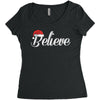 believe Women's Triblend Scoop T-shirt