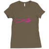 jake paul signature pink Ladies Fitted T-Shirt