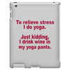 drink wine in ractangle iPad 3 and 4 Case