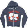 pillow fight, featherweight division Zipper Hoodie