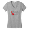 SUICIDE SQUAD Women's V-Neck T-Shirt